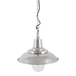 Luxe - Silver Industrial Pendant Light